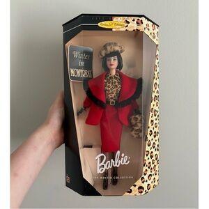 1999 City Seasons Collector Edition Winter in Montreal Mattel Barbie Doll